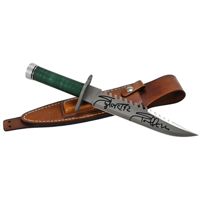 Sylvester Stallone Autographed 1982 Rambo First Blood Knife