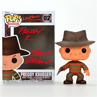 Robert Englund Autographed Nightmare on Elm Street Freddy Krueger Pop Vinyl Figure #02
