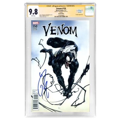 Tom Hardy Autographed 2017 Venom #150 Crain Variant CGC SS 9.8
