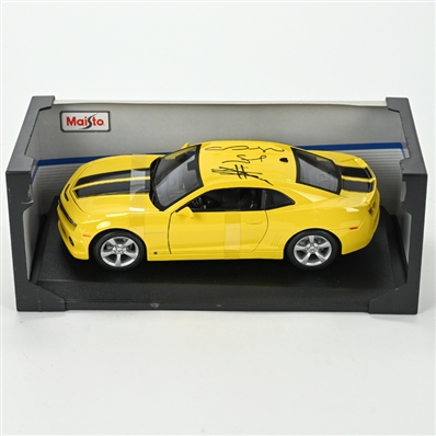 Shia Labeouf, Megan Fox Autographed Transformers Bumblebee 2010 Camaro 1:18 Scale Die-Cast Car