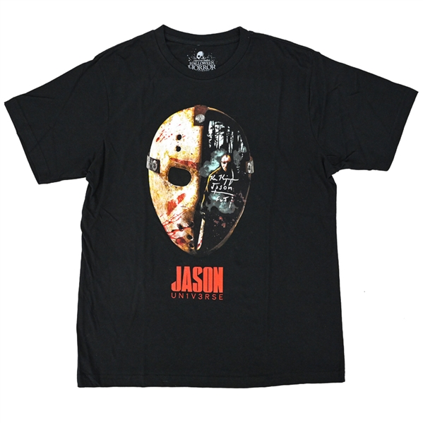 Ken Kirzinger Autographed Friday the 13th Universal Studio 2025 Halloween Horror Nights Jason T-Shirt