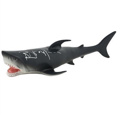Richard Dreyfuss Autographed Jaws 16" Vinyl Shark